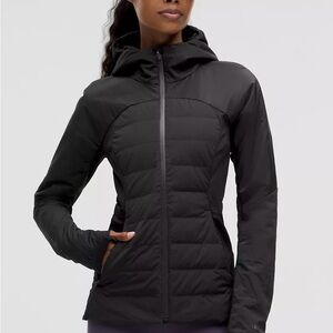 EUC Lululemon Black Down for It All 700-Down-Fill Jacket